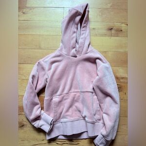 Athleta girl Cozy Pink Hoodie Sweater